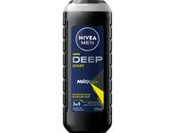 NIVEA MEN dušo želė DEEP EXTR.MAXX, 500 ml