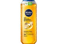 NIVEA MEN Dušo želė vyrams BOOST, 500 ml