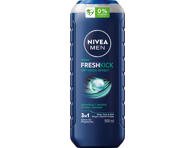 NIVEA MEN dušo želė vyrams FRESH KICK, 500 ml