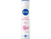 NIVEA purškiamas dezodorantas antiperspirantas moterims Fresh Rose Touch, 150 ml
