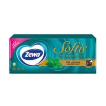 Nosinaitės ZEWA SOFTIS Menthol, 10 x 9 vnt