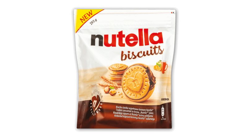 NUTELLA sausainiai, 193 g