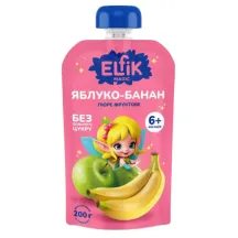 Obuol., bananų tyrė ELFIK, nuo 6 mėn., 100 g