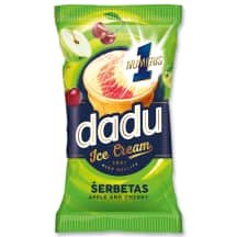 Obuol. ir vyšnių šerbetas DADU, / 72 g, 120 ml