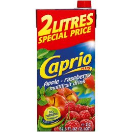 Obuolių-aviečių gėrimas CAPRIO, 2 l