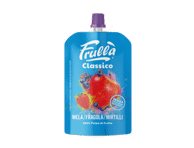Obuolių, braškių ir mėlynių užkandis FRULLA, 100 g