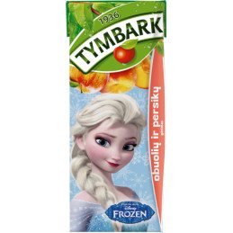 Obuolių ir persikų gėrimas TYMBARK, 30 %, 200 ml