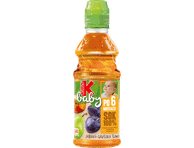 Obuolių, kriaušių, slyvų sultys nuo 6 mėn. 100%, Kubuš baby, 300 ml