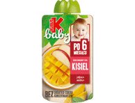 Obuolių, mangų desertas su vitaminu C, KUBUŠ baby, 100 g