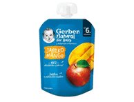 Obuolių, mangų tyrelė GERBER, nuo 6 mėn., 80 g