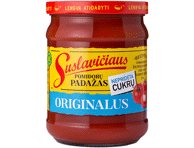Originalus SUSLAVIČIAUS pomidorų padažas be pridėtinio, 490 g