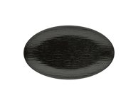 Ovali lėkštė AURORA Black Royalty, 25 x 14 cm