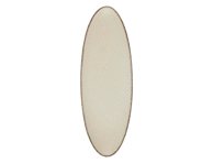 Ovali lėkštė AURORA Sesam, 30 x 11 cm