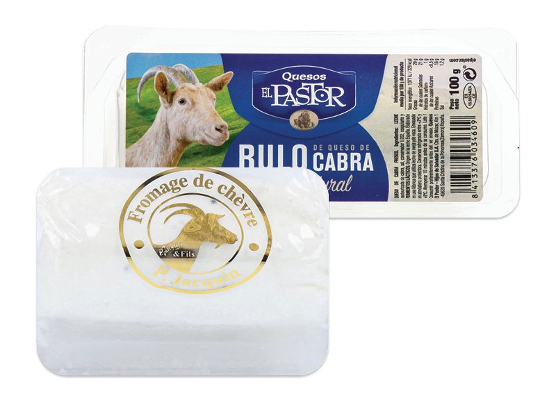 Ožkų pieno sūriams EL PASTOR ir P. JACQUIN & FILS, 100 g