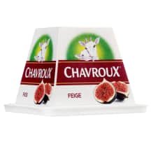 Ožkų pieno sūris CHAVROUX Figs, 150 g