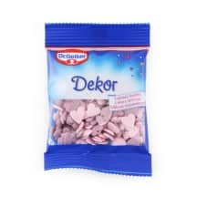 Pabarstukai CUKRINĖS ŠIRDELĖS, 10 g