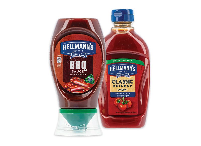Padažams, kečupui HELLMANN’S