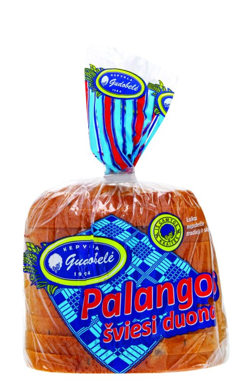 PALANGOS duona, raikyta, 340 g