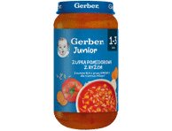 Pamidorinė sriuba GERBER su ryžiais, 250 g