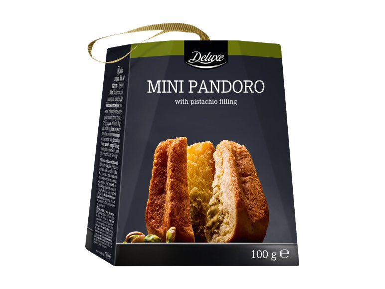 Pandoro pyragas su pistacijų kremo įdaru, 100 g