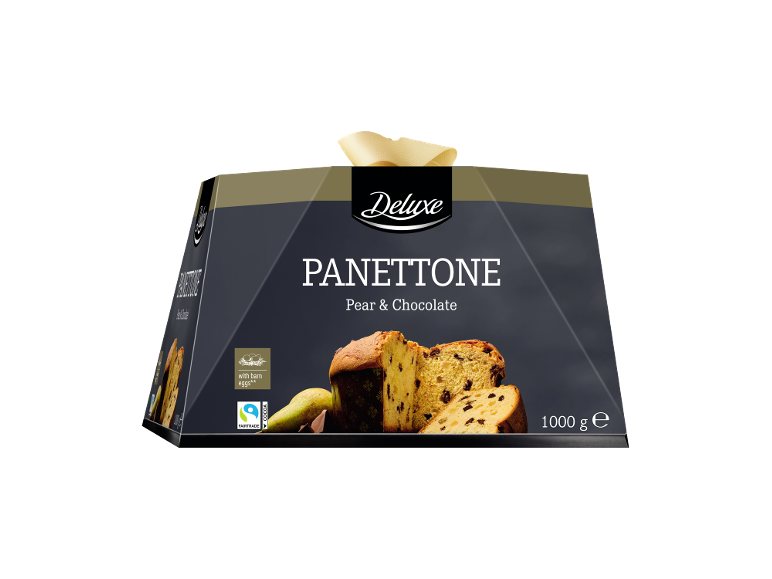Panettone pyragas su kriaušėmis ir šokoladu, 1000 g