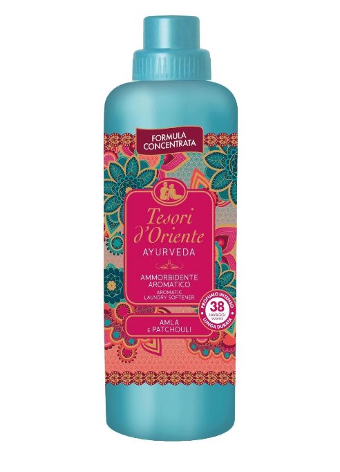 Parfumuotas skalbinių minkštiklis TESORI d'ORIENTE Ayurveda, 760 ml