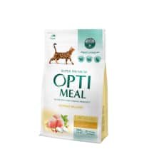 Pašaras katėms su vištiena OPTIMEAL, 0.7 kg