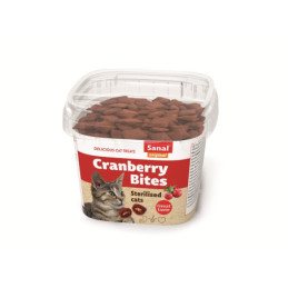 Pašaro priedas katėms SANAL, su spanguolėmis ir vištiena, 75 g