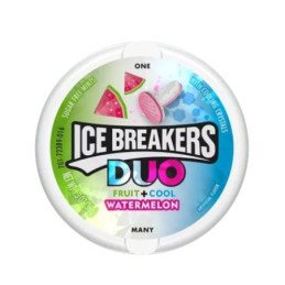 Pastilės ICE BREAKERS DUO (WATERMELON), 37 g