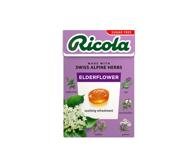 Pastilės RICOLA šeivamedžio žiedų skonio, 50 g