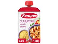 Patiekalas su vištiena ir kuskusu SEMPER RTE nuo 6 mėn., 120 g