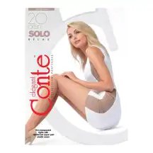Pėdkelnės Conte Solo20 Beigel 4 20d