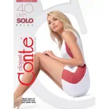 Pėdkelnės Conte Solo40 Nero 5 40d