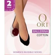 Pėdutės ORI BALLERINA COT. NATURE, 35-38