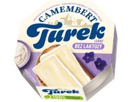 Pelėsinis sūris be laktozės TUREK CAMEMBERT, 44% rieb. s. m., 120 g