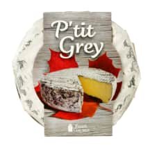 Pelėsinis sūris su pelenais P’TIT GREY, 125 g