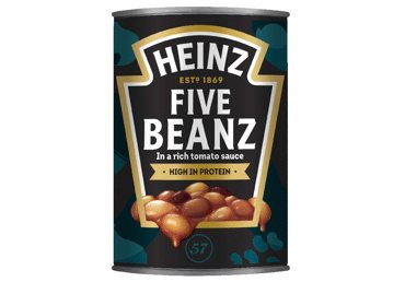 Penkių pupelių mišinys pomidorų padaže HEINZ, 415 g