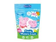 Peppa Pig spalvotos vonios tabletės vaisų ir uogų aromato, x16 g, 9 vnt