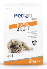 „PetQM Basic Adult“ sausas kačių ėdalas, 2 kg