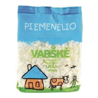 PIEMENĖLIO biri liesa varškė, 400 g