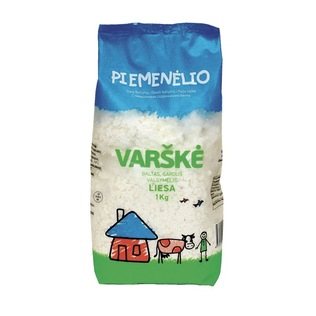 PIEMENĖLIO biri varškė, liesa, 1 kg