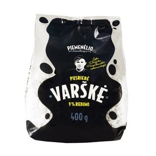 PIEMENĖLIO EXCELLENCE varškė, 9% rieb., 400 g