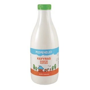 PIEMENĖLIO kefyras, butelis, 1 kg