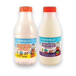 PIEMENĖLIO raugintos pasukos (2 rūš.), 0.5 kg