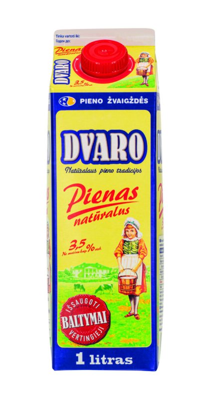 Pienas DVARO, 1 l