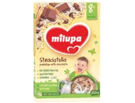 Pieninė košė MILUPA STRACCIATELLA, nuo 8 mėn., 250 g