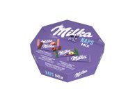 Pieninio šokolado saldainių rinkinys MILKA SINGLE, 138 g