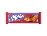 Pieninis šokoladas Biscoff MILKA, 275 g