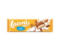 Pieninis šokoladas LACMI su migdolais ir kokosų kremu, 280 g