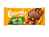 Pieninis šokoladas LACMI su neskaldytais lazdynų riešutais, 90 g